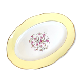 Luneville oval earthenware serving dish