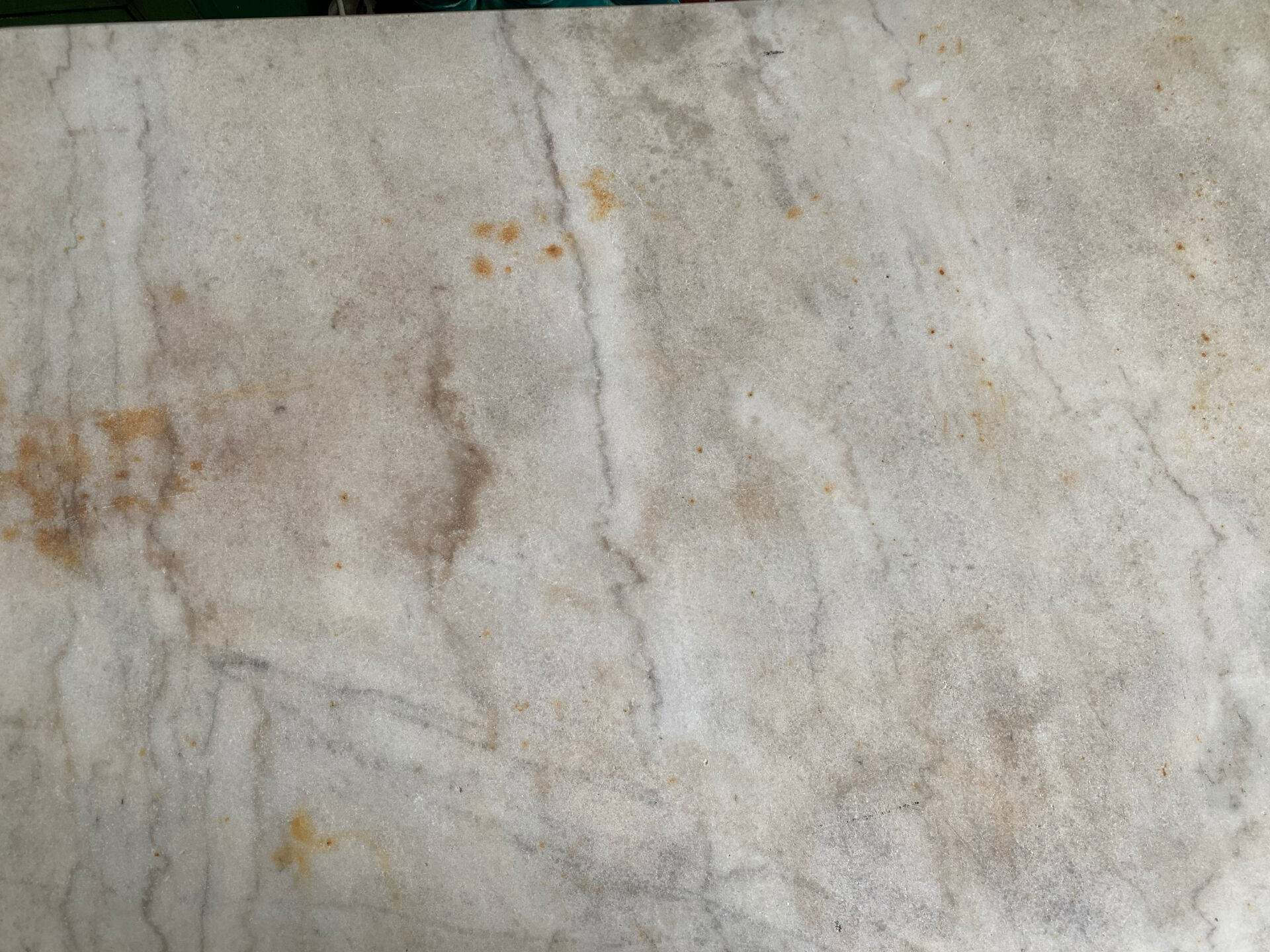 Bistro table in marble