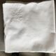 Batch of 10 solid white napkins