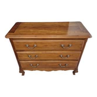 Solid walnut chest of drawers
