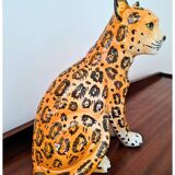 Léopard en céramique – Italie Années 70