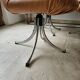 4 chaises pivotantes Gastone Rinaldi pour Rima