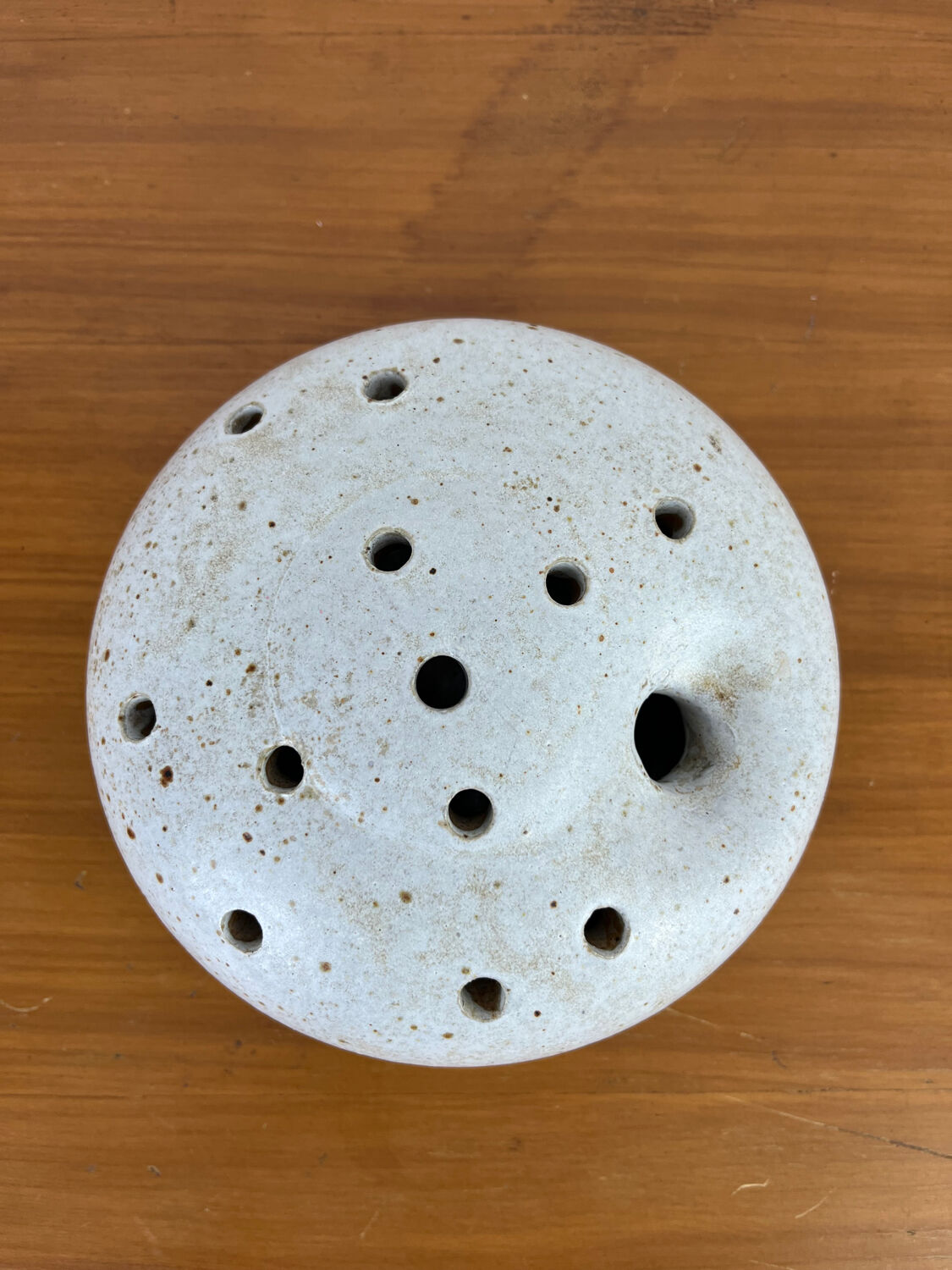 Ceramic flower holder Tromborg Denmark Scandinavian