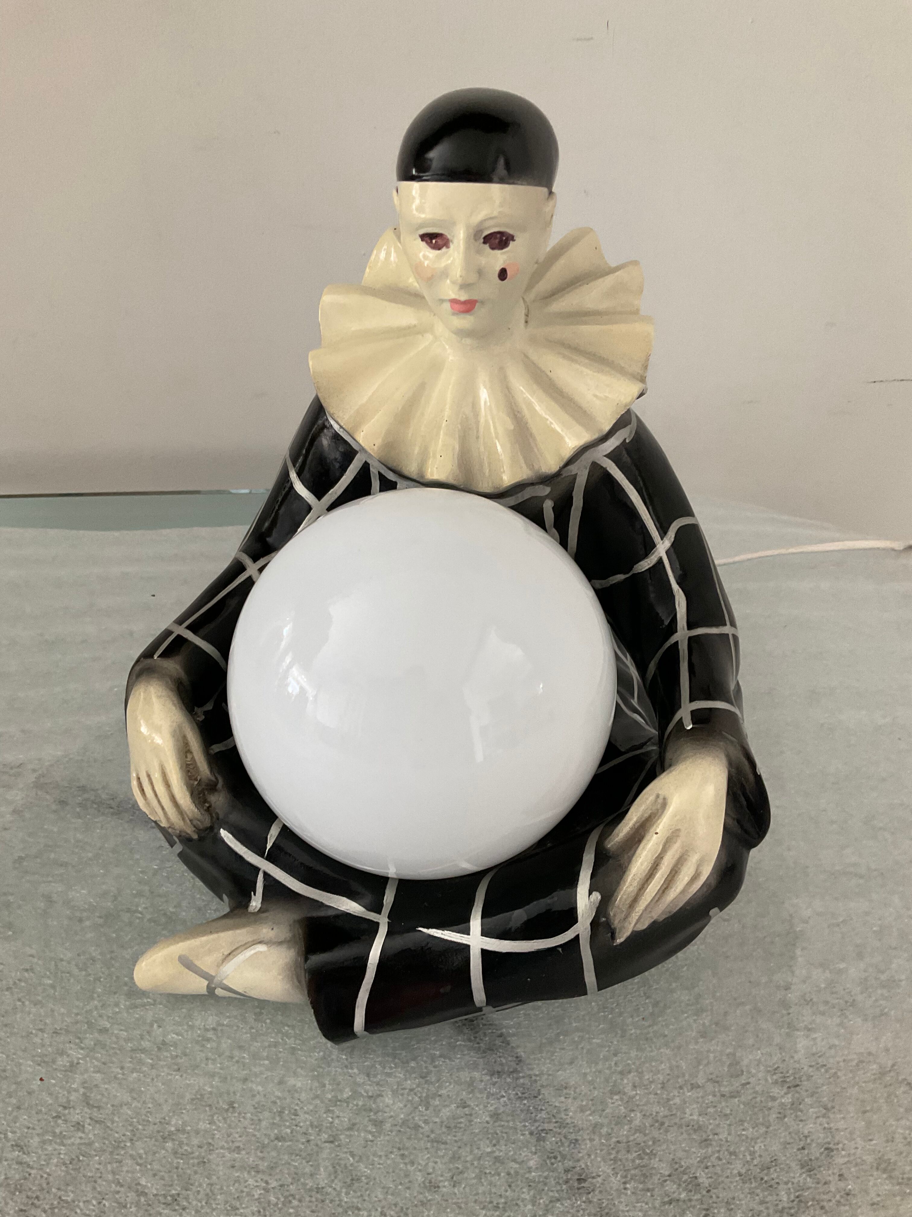 Vintage Pierrot lamp from the 50s and 60s