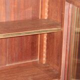 Vitrine de style Louis XVI en noyer XIX