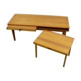 table low convertible pull-out vintage 1960