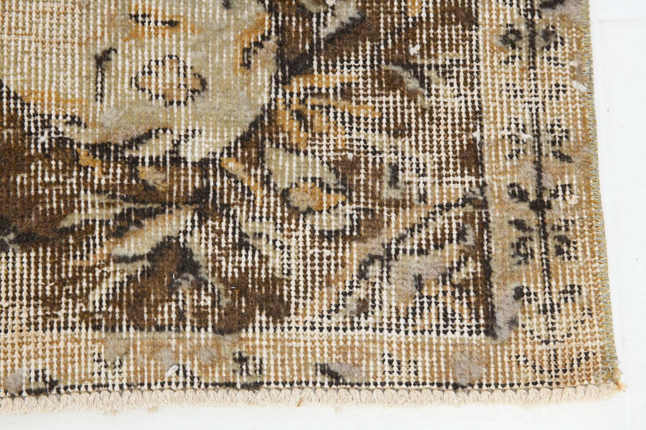 Brown & Cream Classic Persian Rug, 172x278Cm