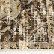 Tapis persan classique marron et crème