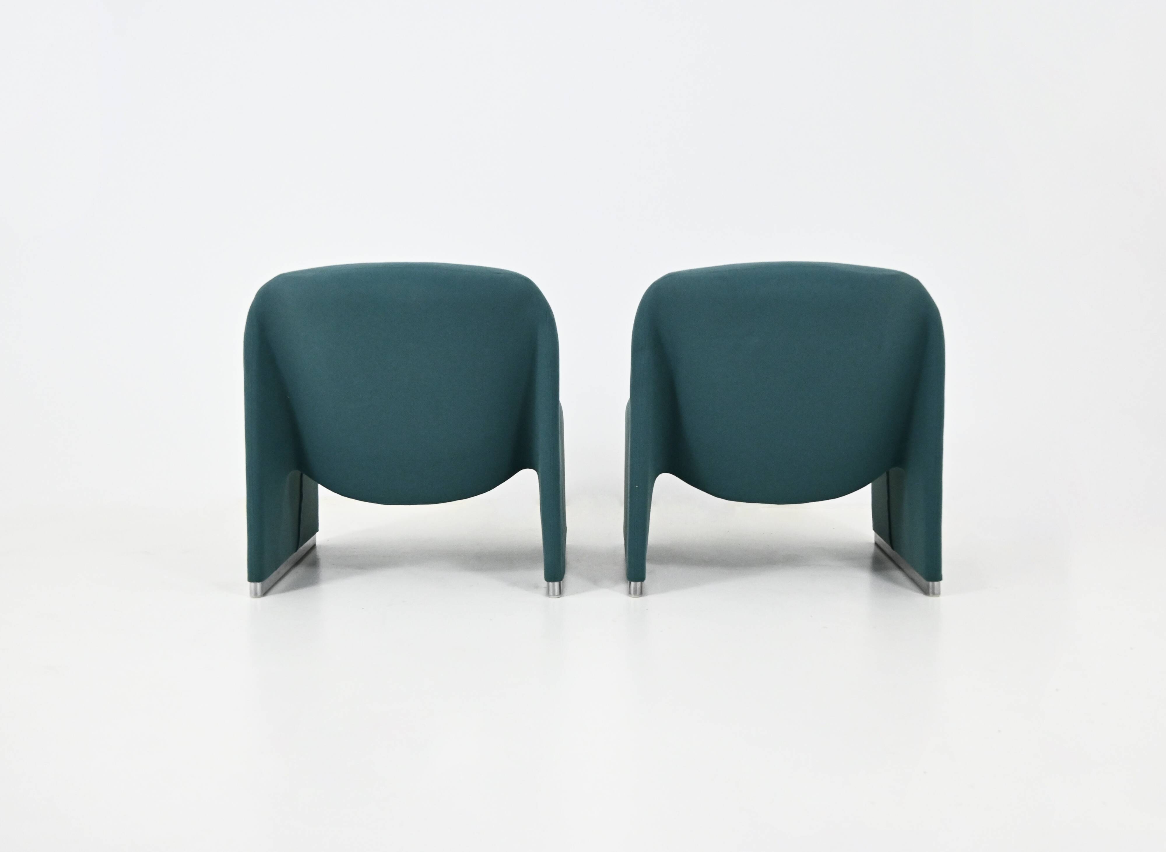 Pair of "Alky" armchairs by Giancarlo Piretti for Anonima Castelli, year