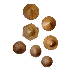 collection de 7 chapeaux