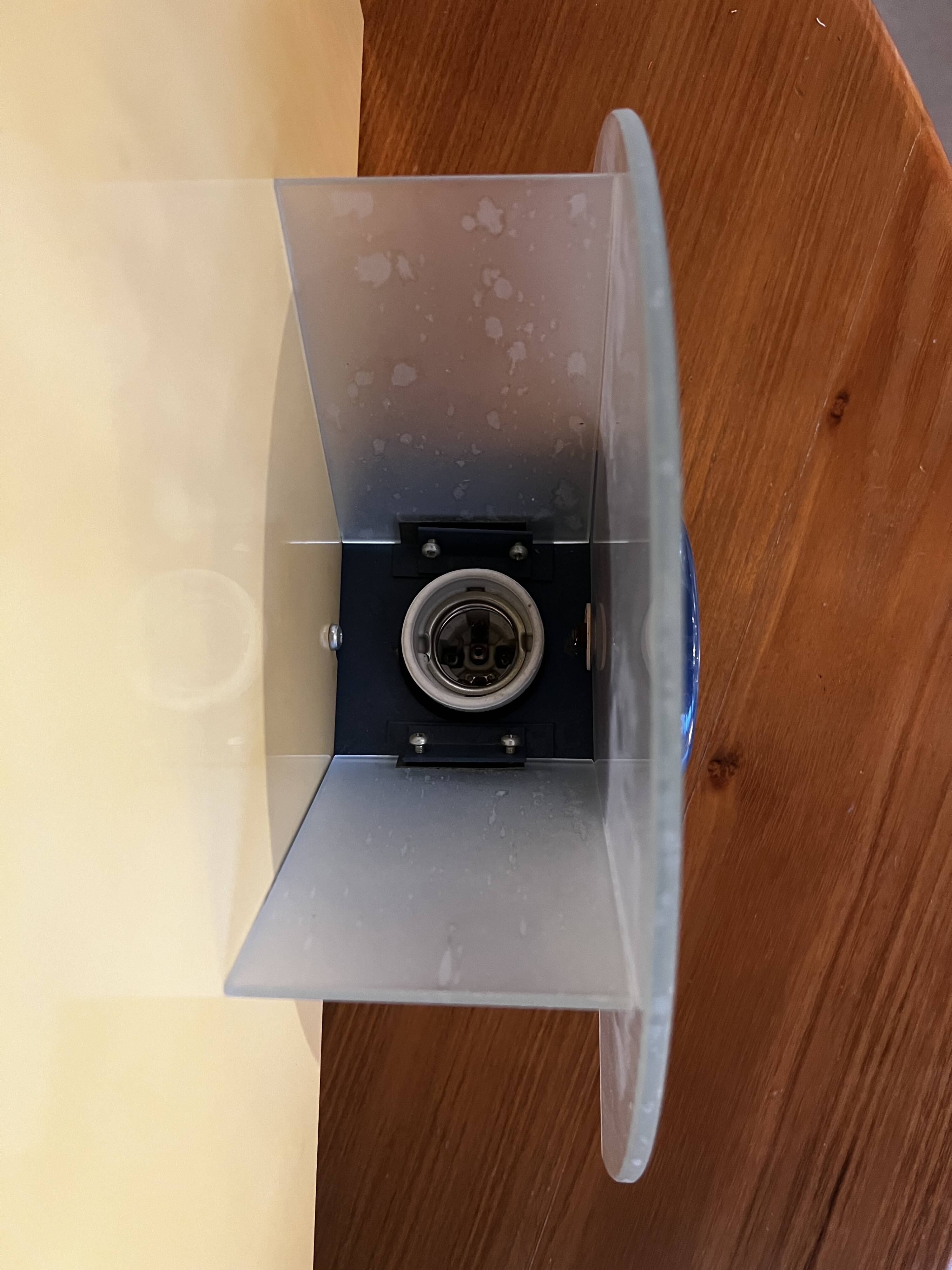 Pair of wall lights, Arlus, 1980