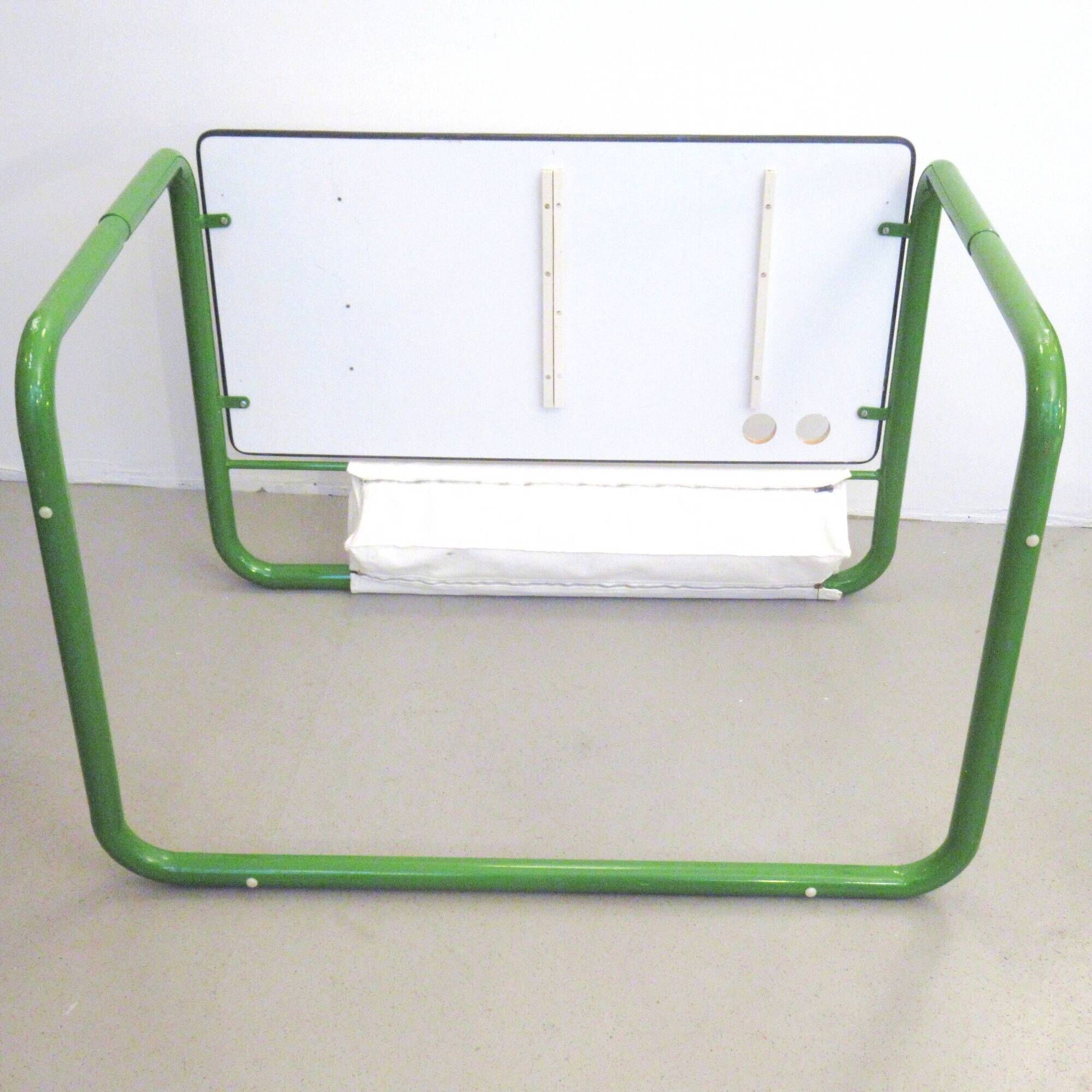 Twenty Tube desk and chair by Marc Berthier Roche Bobois