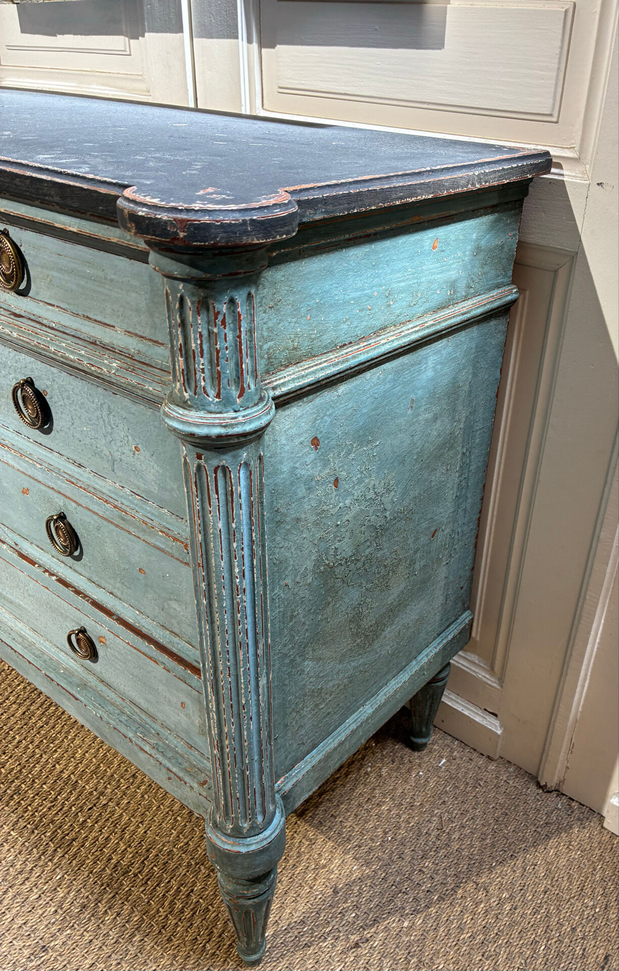 Antique Chest of Drawers, Louis, 16