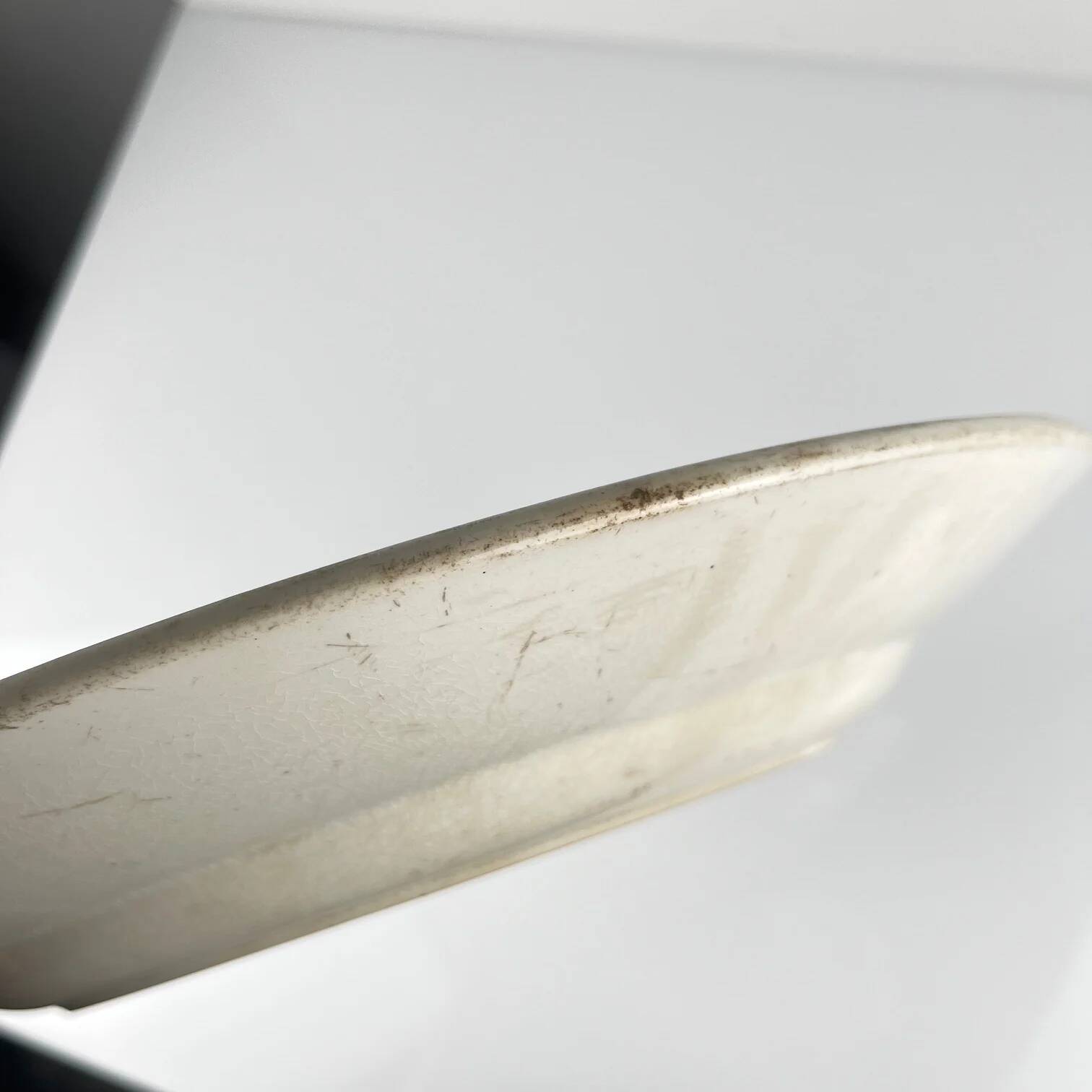 Plat rond "Champagne", Badonviller, vert, début XXème s.