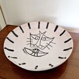 Ceramic dish Cesar Manrique