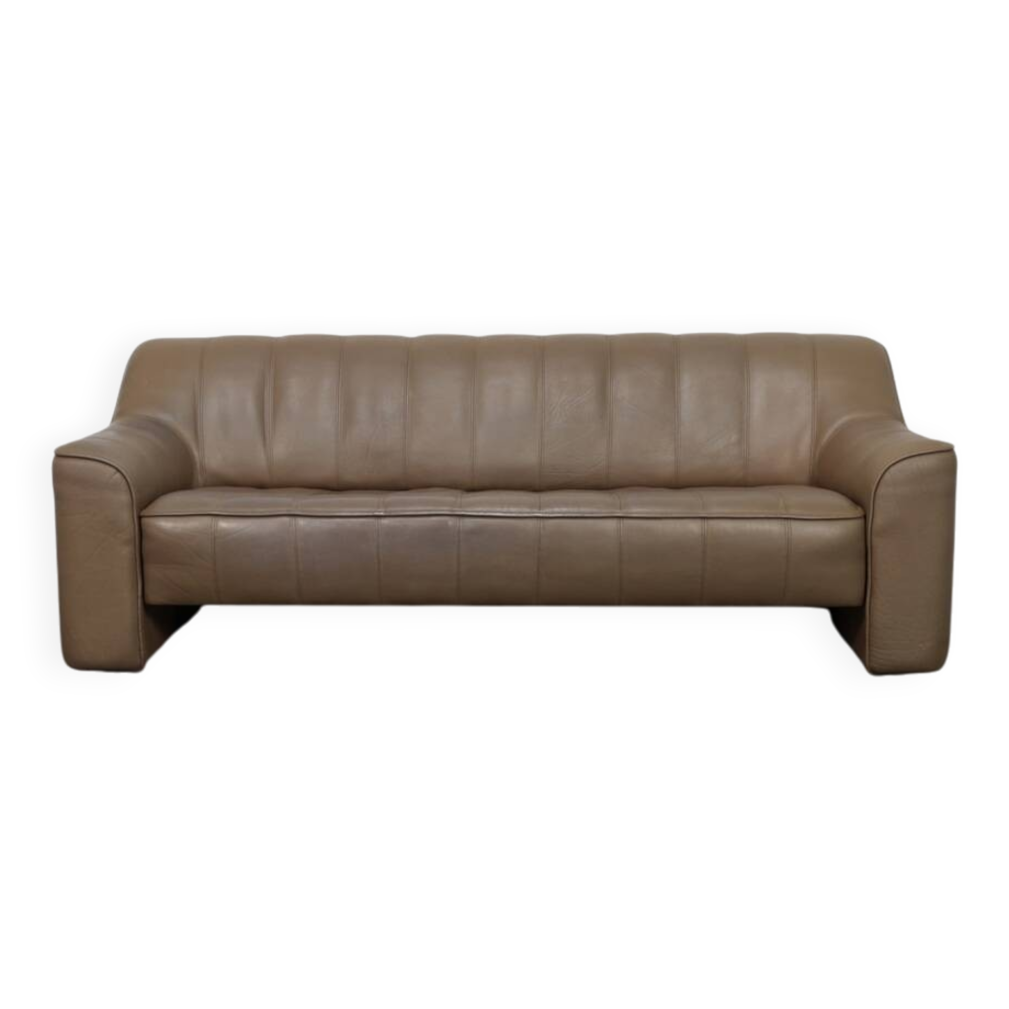 Canapé 3 places en cuir DS-44 de De Sede, Suisse des années 1970