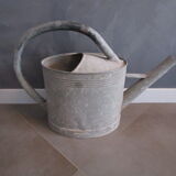 Old zinc watering can