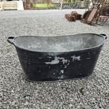 Ancienne baignoire en zinc