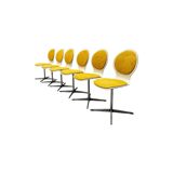 Ensemble de 6 chaises Space Age