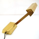 Adjustable retro vintage gold desk lamp