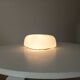 Vintage Italian ceiling light in opaline from the 1960s.