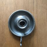 Tin hand candle holder