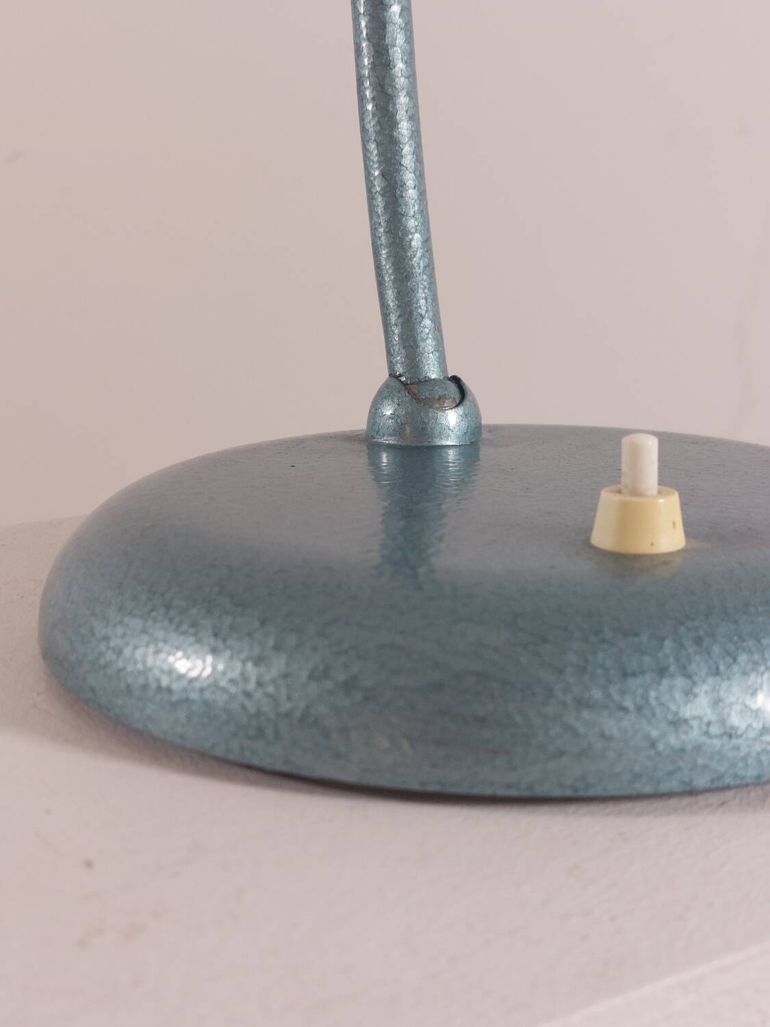 1940s Bauhaus-style workshop desk lamp by Gebrüder Cosack