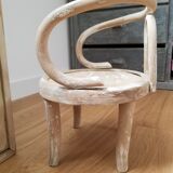 Wooden child armchair