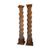 High-quality wood column