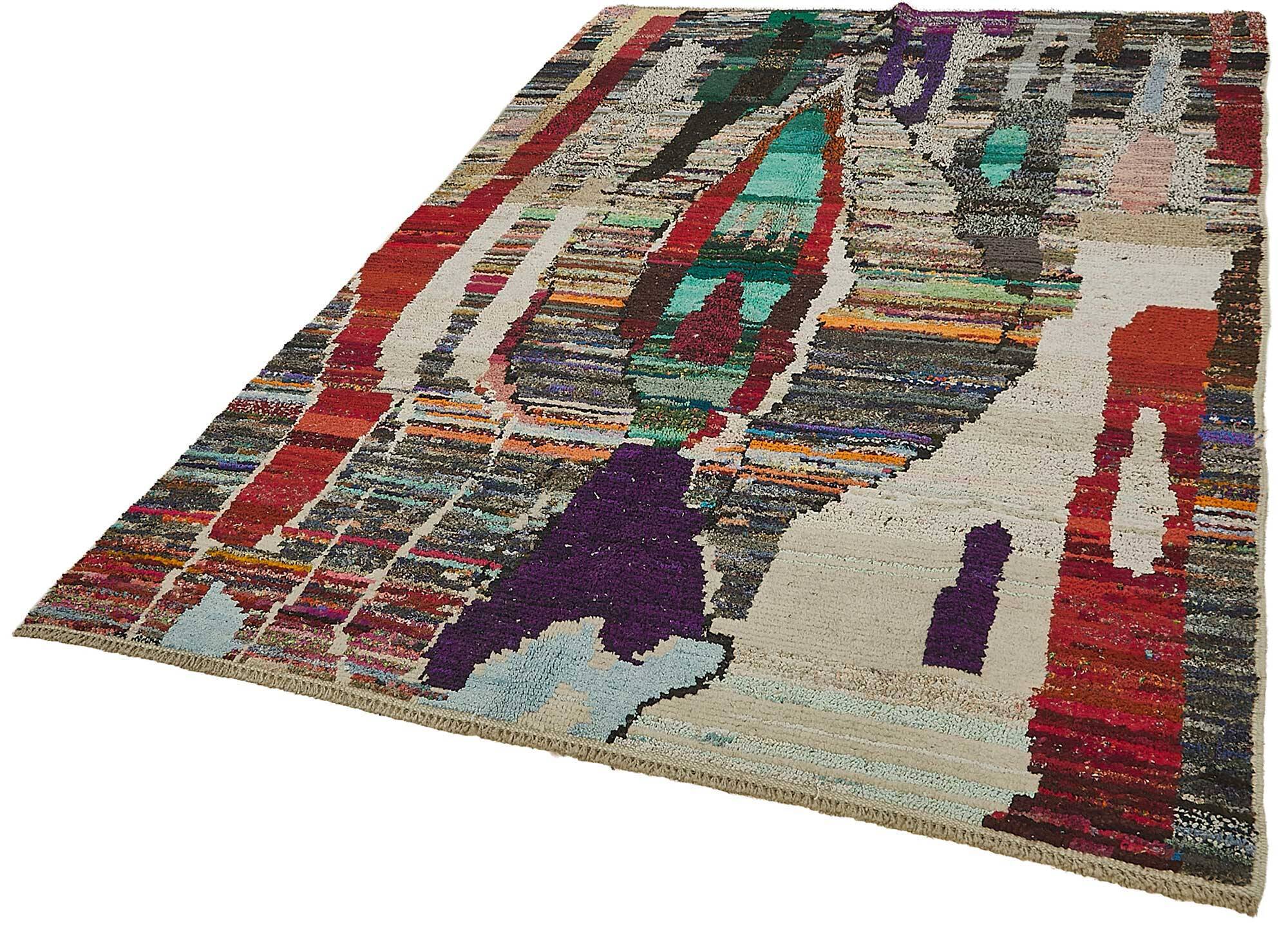 Handwoven Turkish Recycled Boho Rug 175 cm x 270 cm