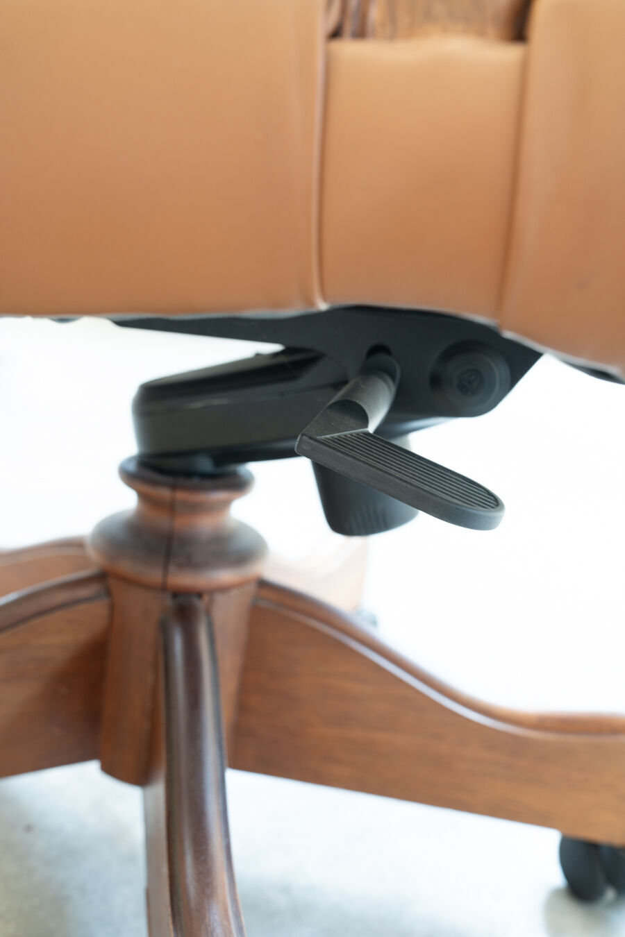 Leather Office Chair from Fior, 1980s