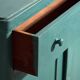 Antique Emerald Green Bedroom Chest of Drawers (c.1920) #4