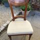 Ensemble de 6 chaises et 2 fauteuils de style directoire
