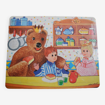 Ancien puzzle "Bonne nuit les petits"