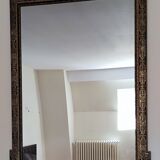 Black and gold mirror