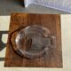 Grand plat poisson verre transparent Arcoroc vintage L38,5