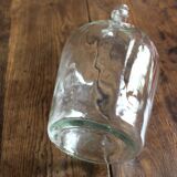 Clear glass demijohn carboy