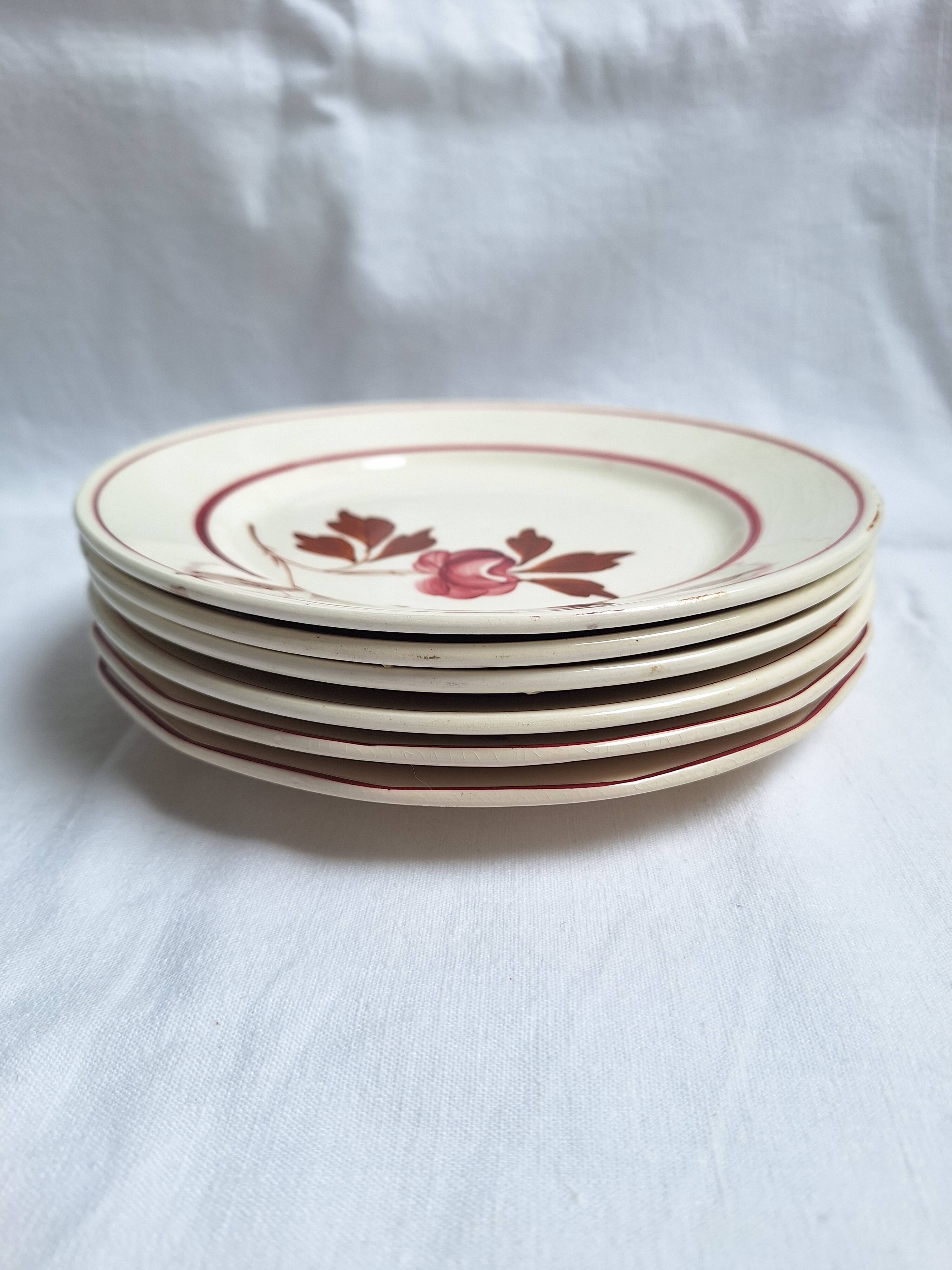 Vintage dessert plates
