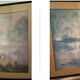 Paire de tableaux paysagers peintre niçois Massard