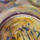 Magnificent vintage service in Vallauris fat lava from the 60s-70s, signed.