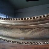 Oval mirror XIXth