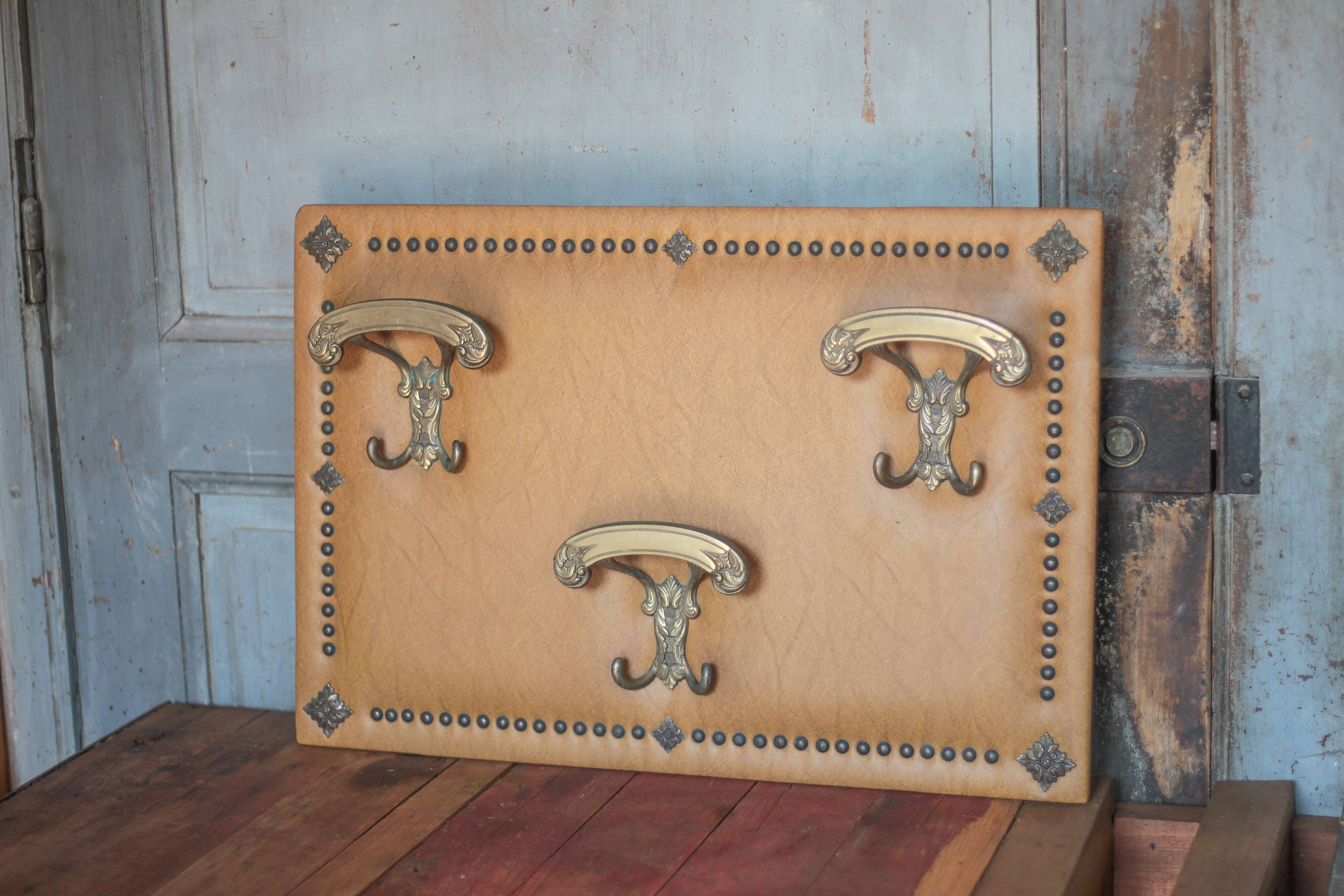 Porte-manteau vintage, vestiaire, patères, hall d'entrée, déco