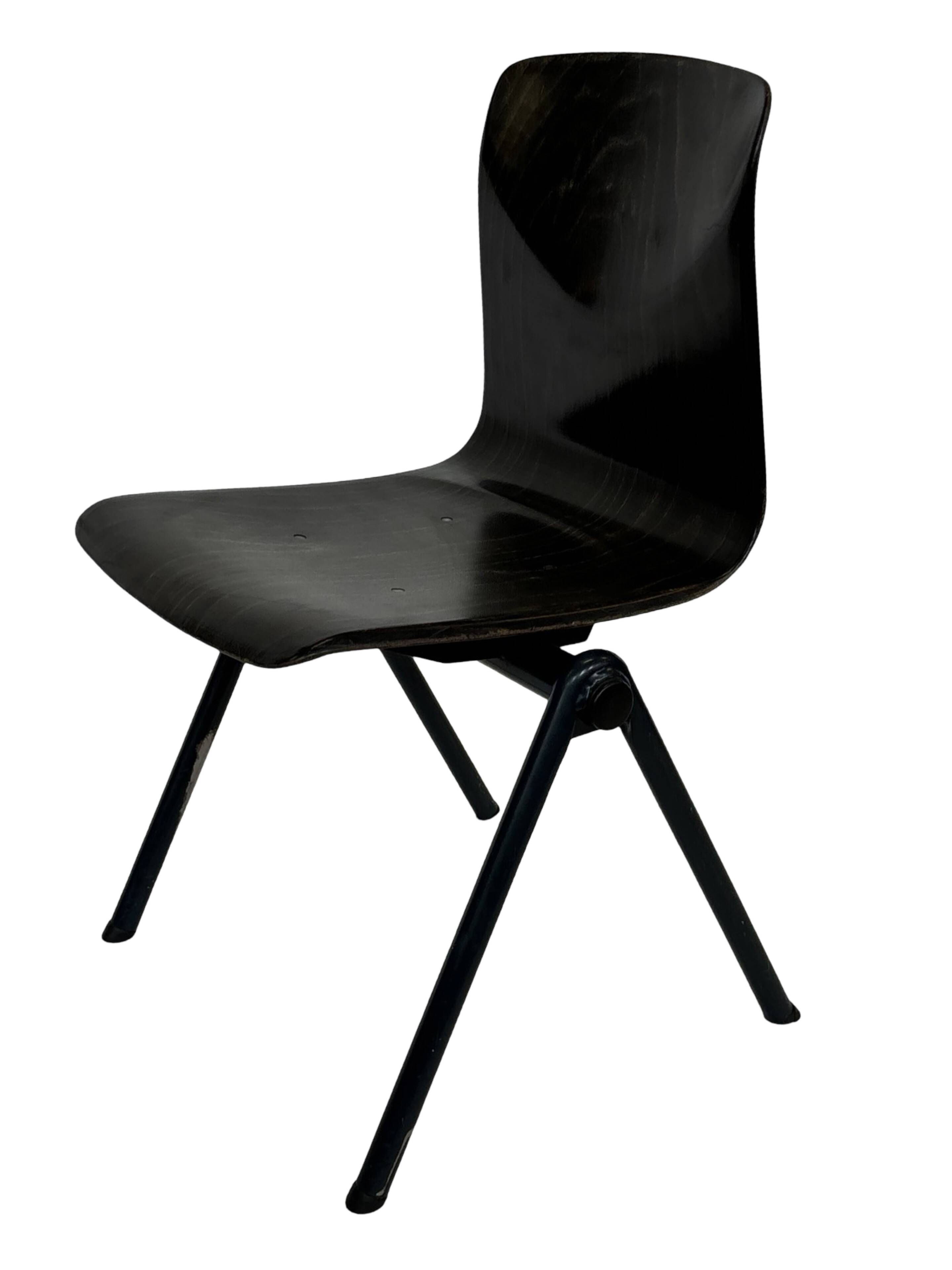 Chair Pagholz school chair design Galvanitas Dutch design