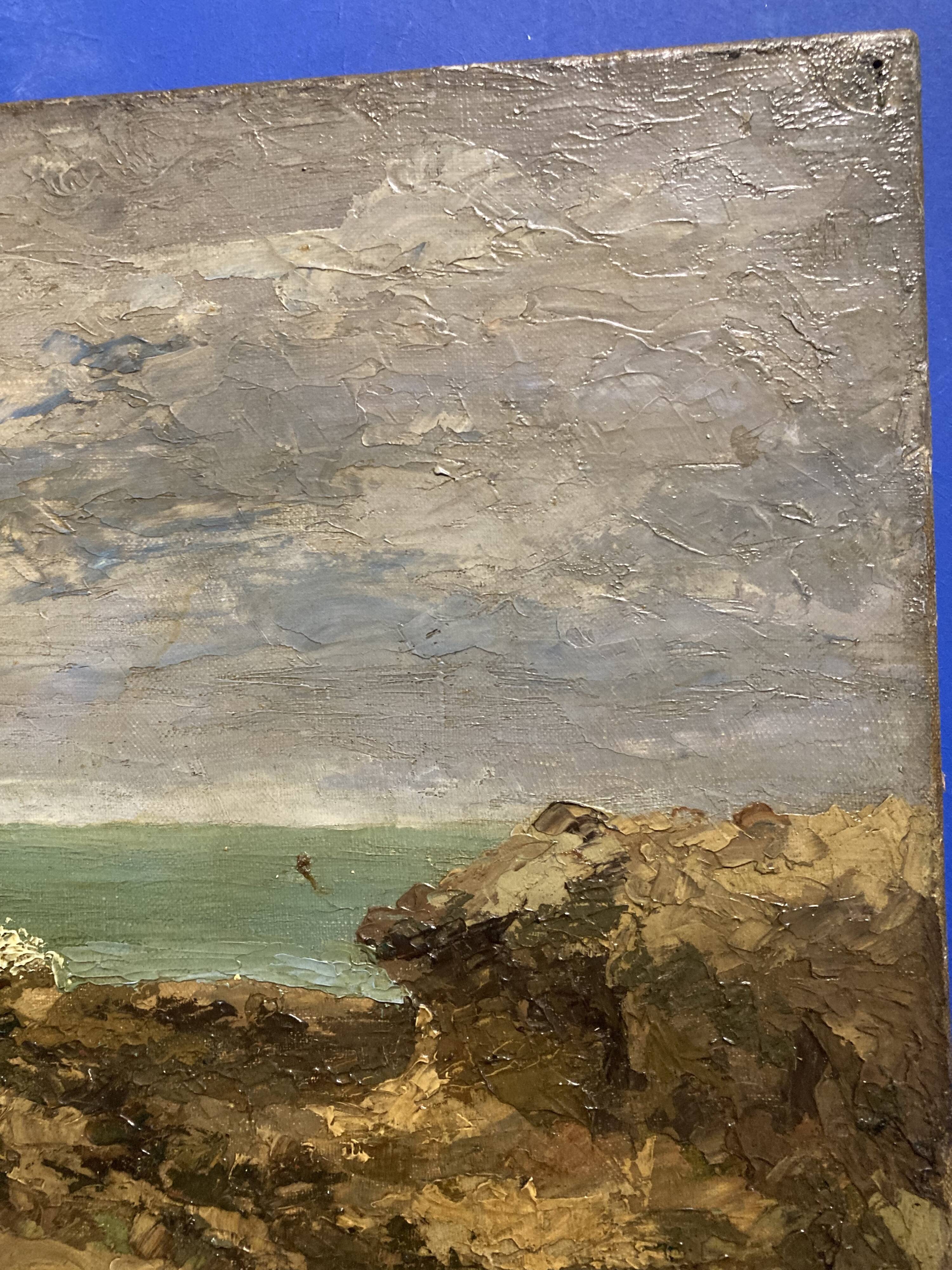 Johan Adolf HAMMES (1905-1994), The Bad Weather at Pierrières, oil painting