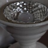 Lampe torchère Art Déco craquelée France 1930