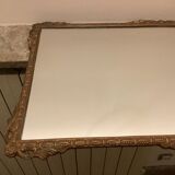 Old metal mirror 68x36cm