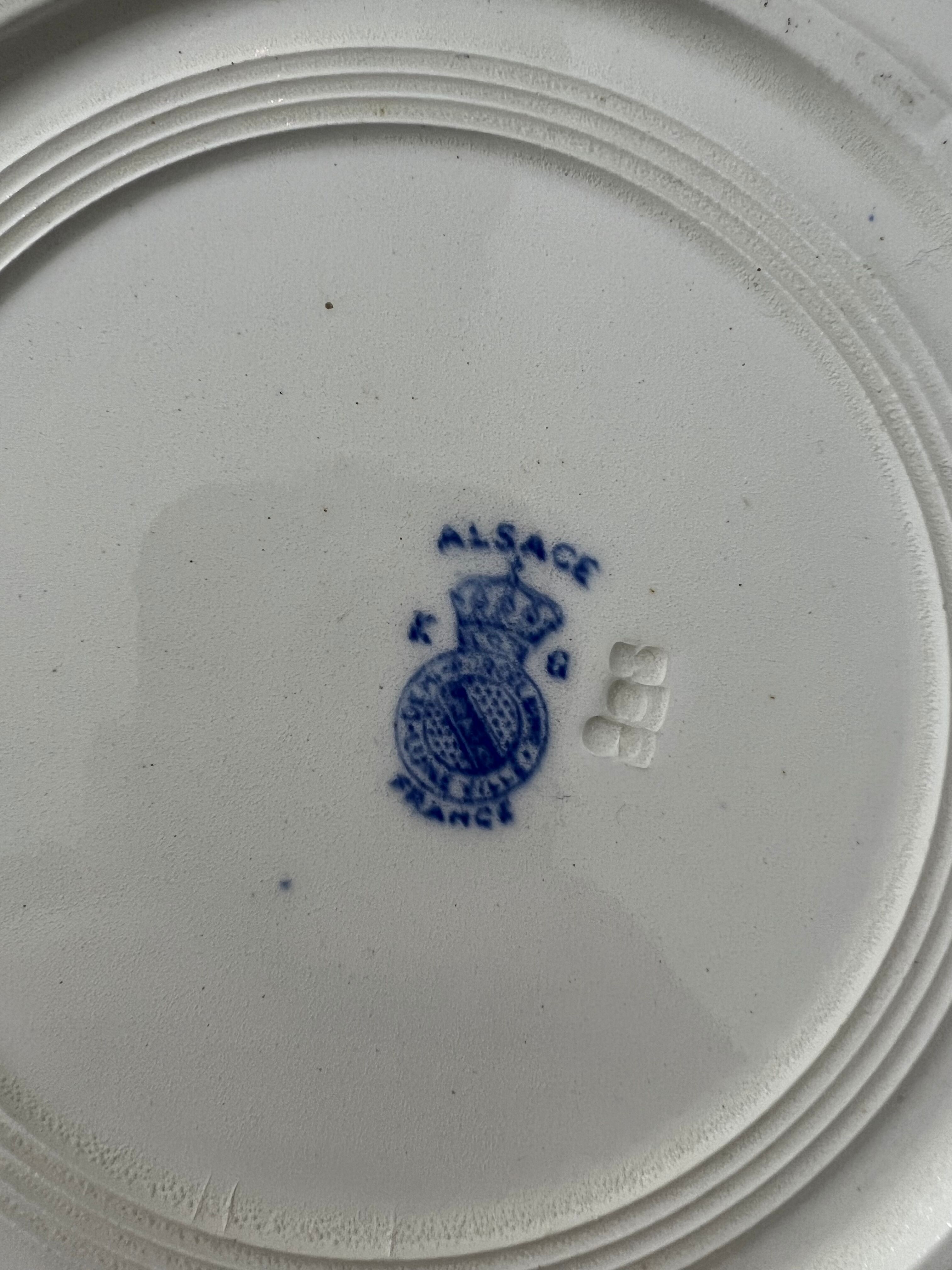 KG Luneville Alsace presentation dish