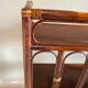 Vintage rattan shelf