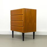 Commode à Tiroirs en Teck d'Omann Jun, 1960s