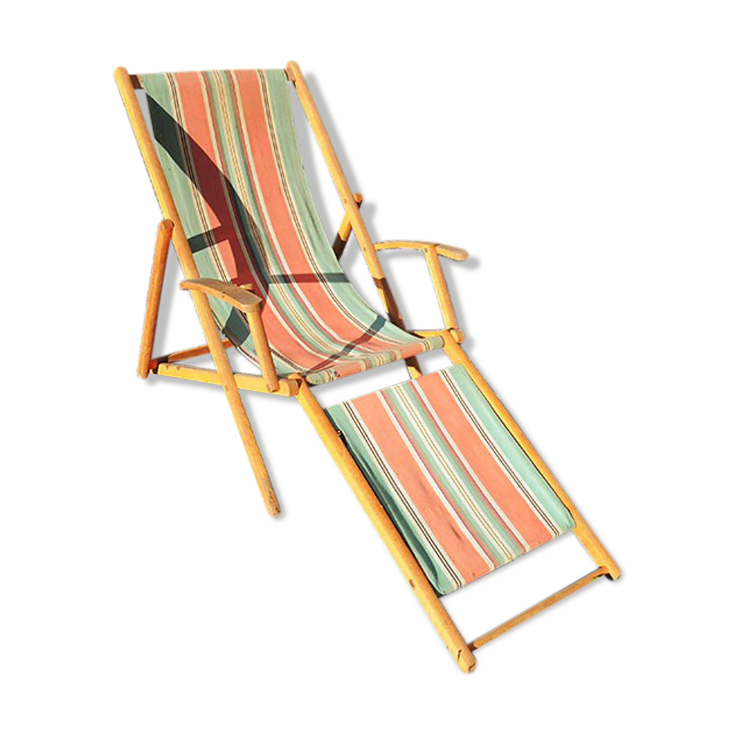 Old sunbathing